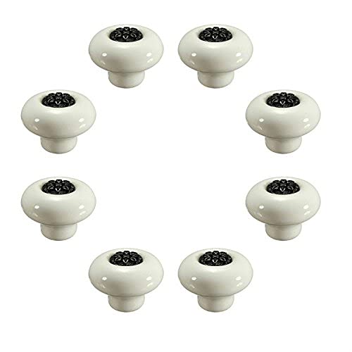 Boutons en céramique rétro 32mm : remplacez facilement les poignées de vos placards de cuisine