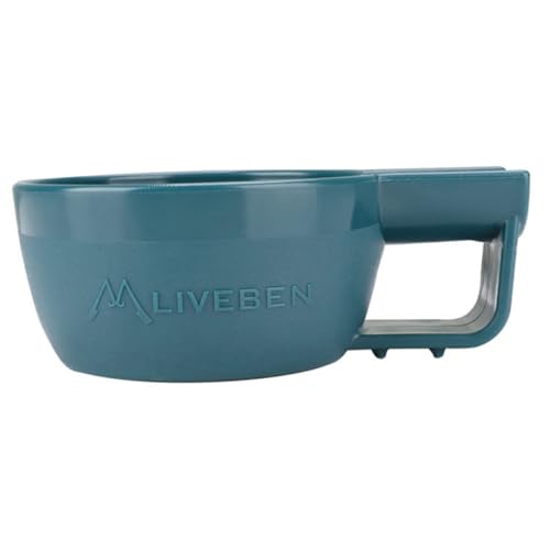 Beavorty Sturdy Shaving Bowl Deep Shave Soap Cup Anti-slip Large Opening for Home Dorm Hotel