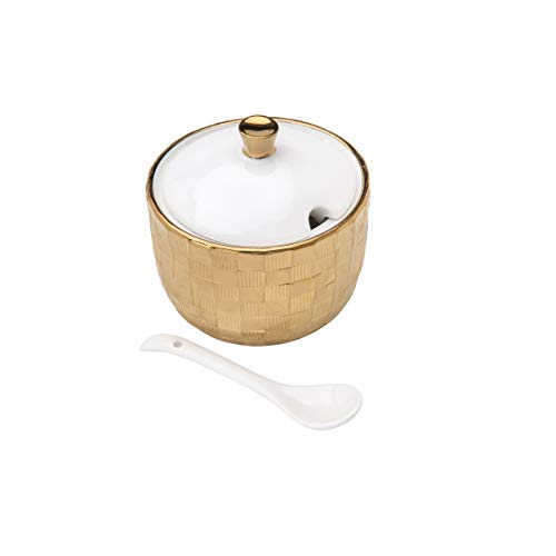 CJ 3PC PORCELANA P/CHÁ VERA GOLD