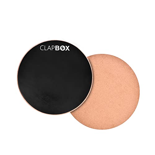 Image of Clapbox Drum Practice Pad - 8 inches, Black, CB-PPD (Practice Pad only)