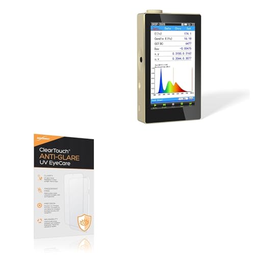 BoxWave Screen Protector Compatible with Hopoocolor Spectrometer OHSP350 - ClearTouch Anti-Glare Anti-UV EyeCare (2-Pack), Filters Out Harmful Blue Light Reduce Fatigue