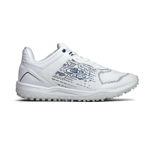 Boombah Viper Pureknit Women's Turf Shoes - White Out - Multiple Color Options - Multiple Sizes3