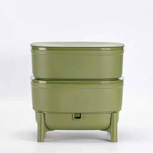 Wiggly Wigglers Worm Farm Worm Compost Bin Outdoor and Indoor Worm Farm Kit For Recycling Food Waste | Vermicomposting | Trays Wormery | Organic Fertiliser | Worm Tea (Green)