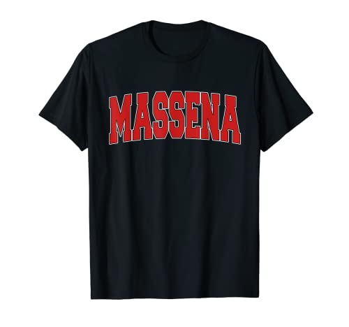 MASSENA NY NEW YORK Uni-Stil USA Vintage-Sport T-Shirt