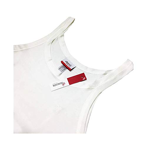 GICIPI Vogatore filo di scozia uomo ANNIC GCP CESARATO spalla stretta art. 2311 (3pz) - 7, Bianco