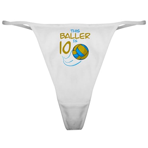CafePress Volleyball Player Baller is Women’S Thong Panties Underwear, Funny