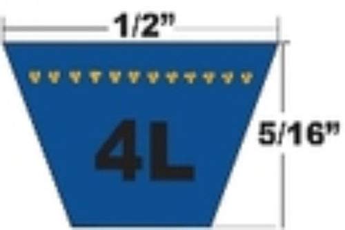 HAKATOP Driver Deck Belt for MTD Cub Cadet 754-04060B 754-04060 754-04060A 954-04060 954-04060A(1/2 x 96in)