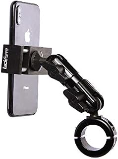 Omni-directional Handlebar Motorcycle Phone Mount - Tackform Enduro Series - All Metal Construction