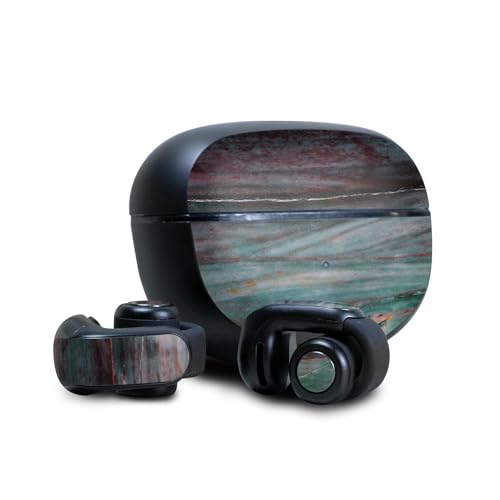 Image of Headphone Skin Compatible with Bose Ultra Open Earbuds - Grunge Marble - Premium 3M Vinyl Protective Wrap Decal Cover - Easy to Apply | Crafted in The USA by MightySkins