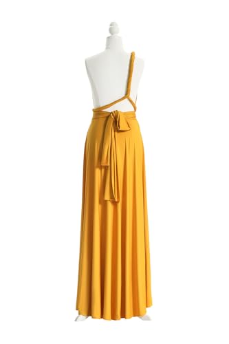 Image of 72styles Infinity Dress with Bandeau, Convertible Bridesmaid Dress, Long, Plus Size, Multi-Way Dress, Twist Wrap Dress