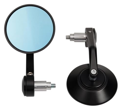 Espejos retrovisores moto para viajar en Triumph Street Twin y Bonneville T100 T120 cristal azul
