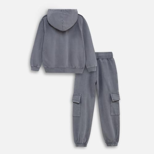 Image of Nap Chief Kids Cotton Printed Co-Ord Set,Unisex Sweatshirt & Joggers Outfit for Boys and Girls Casual Wear