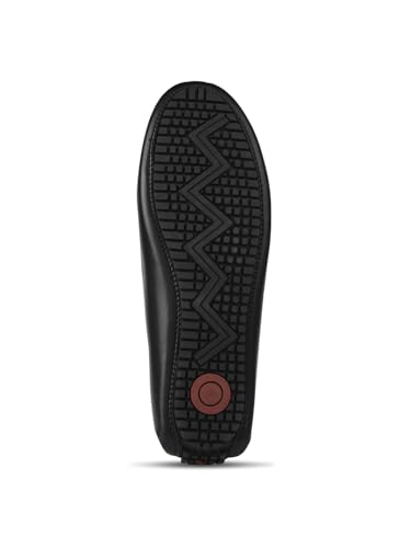 Image of Bata 8516: Ben Plain E Black Loafer Slip-On Casual Shoes for Men