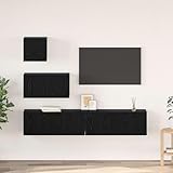 Durable engineering wood construction ensures long-lasting resistance to wear and abrasion, supporting daily use with ease. The black oak finish on this table tv not only adds a sleek, modern touch but also resists fading and scratches, keeping your meuble tv 160 cm longueur or individual units looking fresh over time. This sturdy meuble tv 140 cm longueur option provides reliable support for your TV and accessories, making it a smart investment for your entertainment space.
