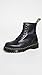 Dr. Martens Unisex 1460 Bex Smooth Leather Platform Boot, Black, 8 Women/7 Men
