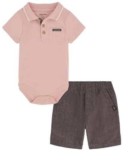 Calvin Klein 2 Piece Polo Short Set