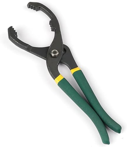 Yitobici Alicates para filtros de aceite, herramienta para quitar, llave ajustable, motocicletas, para automóviles, de Ø 40 mm a Ø 150 mm, 24 cm