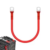 and flexible: Our battery inverter cables are made of copper that can resist abrasion, cut, tear, flame, and grease. They are also coated with a PVC insulation shell that protects them from oil and water. These cables can withstand extreme conditions and bend easily without breaking.