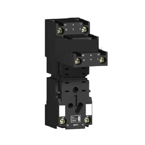 Embase relais RXZE2S108M 12A prise 8 trous bornes séparées pour rail DIN