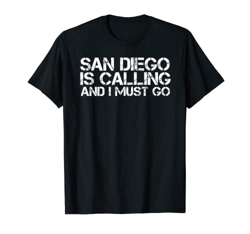 SAN DIEGO CA CALIFORNIA Funny City Trip Home Roots USA Regalo Camiseta