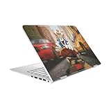 Head Case Designs Officially Licensed Tom and Jerry Movie (2021) Best of Enemies Graphics Vinyl Sticker Skin Decal Cover Compatible with HP Spectre Pro X360 G2