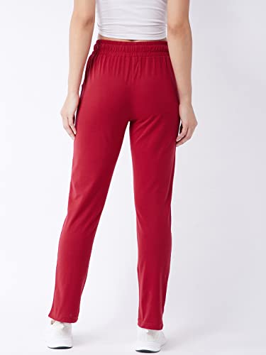 Image of Modeve Women Cotton Blend Track Pant for Summer