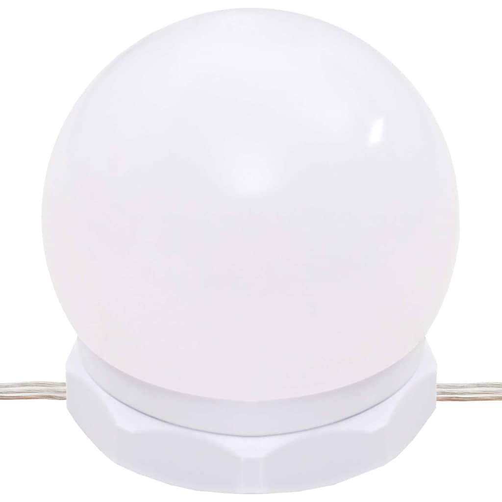 vidaXL Toeletta con Luci LED Grigio Cemento 96x40x142 cm