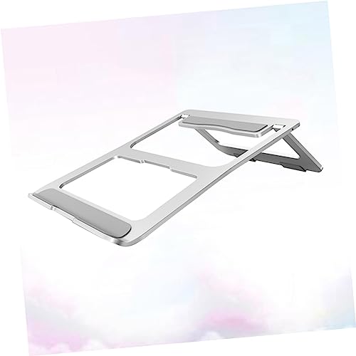 Support laptop pliable HEMOTON en aluminium ventilé pour bureau