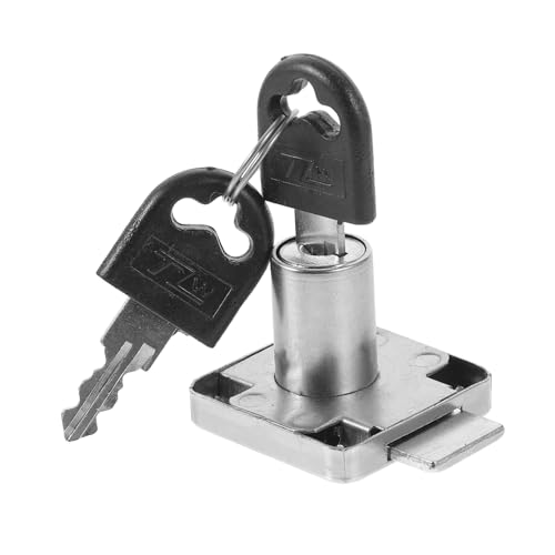 jojofuny Cerradura De Seguridad Para Gabinete Con Llave Acero Inoxidable Resistente Para Cajones Armarios Protección De Documentos Herramientas Uso Doméstico 1 Unidad