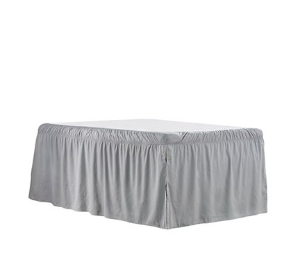 Ruffled Dorm Sized Bed Skirt - Alloy