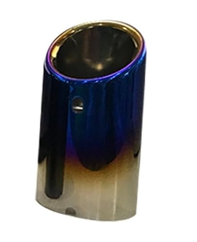 Embout d'échappement inox noir Golf 6 Golf 7 MK7 Jetta MK6 1.4T