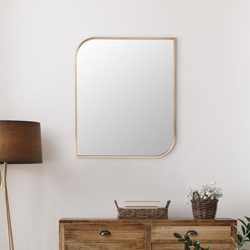 Image of Home Centre Reflection Metal Wall Mirror - 50x60cm