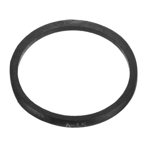Image of uxcell A15 or 4L170 Classic Wrapped Rubber V-Belt, 15 inch(382mm) Inside Circumference, A Profile V Belt