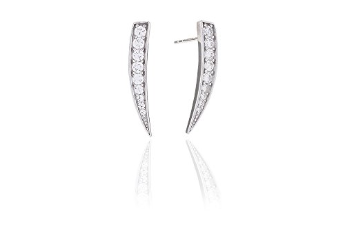 Preisvergleich Produktbild SIF Jakobs Damen-Ohrstecker 925 Sterlingsilber SJ-E1010-CZ