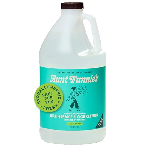 Aunt Fannie's Ultra Concentrated Floor Cleaner Vinegar Wash, Multi-Surface Solution