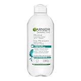 Garnier Micellar Cleansing Water with Salicylic Acid, All-in-One Cleanser, Makeup Remover, Mattifies and Purifies, For Oily, Acne-Prone and Sensitive Skin, 400ml
