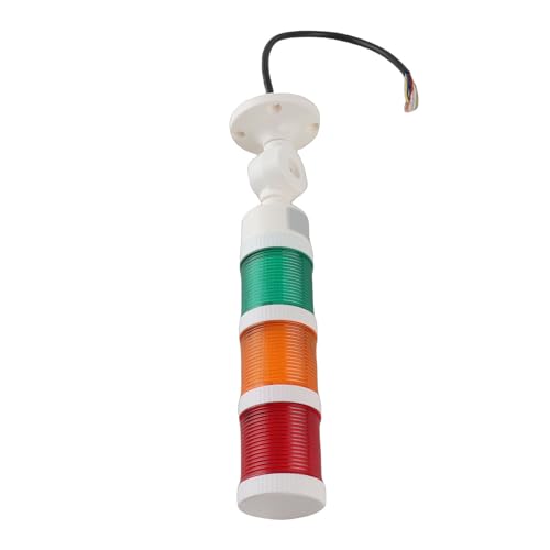 Luz de señal LED industrial con base giratoria y aviso luminoso de 220V para CNC 4