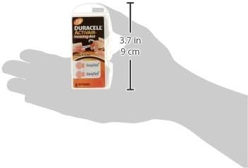 Duracell Hearing Aid Batteries Size 13 Pack 60 Batteries 1.45V