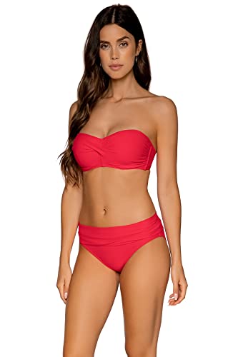 Sunsets Women's Standard Unforgettable Shirred Band Bikini Bottom Swimsuit4