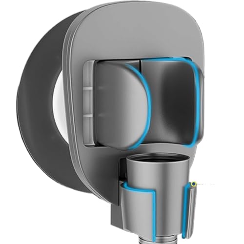 Support de douche orientable universel et carré pour tuyau