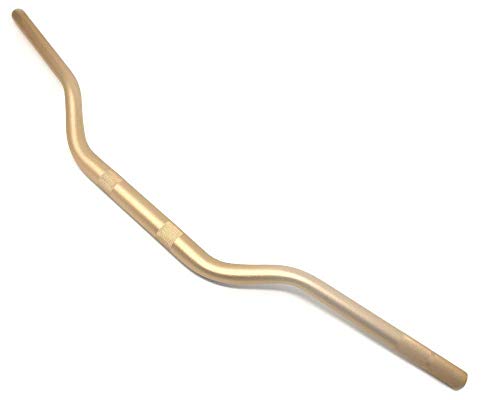 Guidon moto de trial et trail 28mm or pour vos sorties tout-terrain