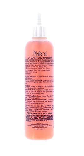 Nairobi UP-DO Styling Hairspray para Unisex - 8 oz miniatura 4
