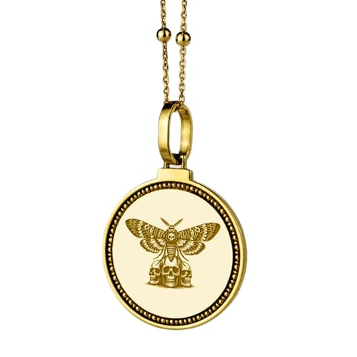 Pendentif rond IXTYS argent et plaqué or, le collier mixte élégant pour votre quotidien