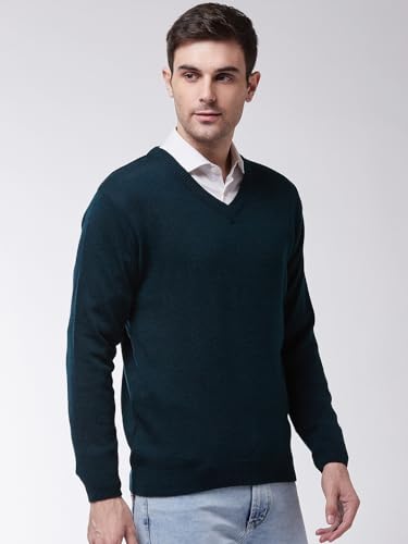 Image of Pivl Men's Winter V Neck Solid Sweaters ||Winterwear||