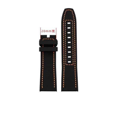 [X] Fit For Mido M038 BreitlingV[YLoXo[{gEHb`Xgbv22mmY\tghXgohsobNX^CɓK(Black-orange line)