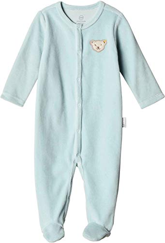 Preisvergleich Produktbild Steiff Baby Jungen Schlaf Nicky Strampler 2405 (86, Hellblau)