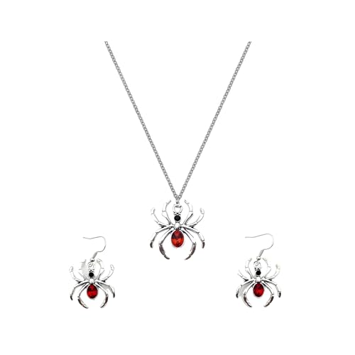 KONPJE Silver Spider Necklace (sliver)