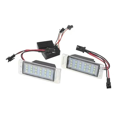 Luz de placa matrícula LED blanca de 6000K para reparar iluminación de Chevrolet