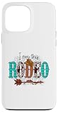 アイ・ラン・ディス・ロデオ-カウガール-バレル・レーシング-ロデオ スマホケース iPhone 13 Pro Max 用