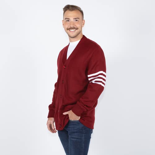 Image of Stewart & Strauss Cardigan Varsity Letter Sweater